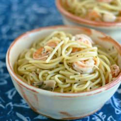 Garlic Shrimp Pasta