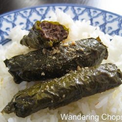 Vietnamese Stuffed Grape Leaves
