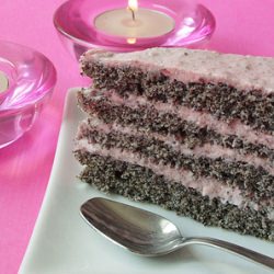 Strawberry & Poppy Seed Cake