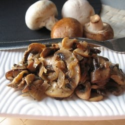Buttered Mushrooms