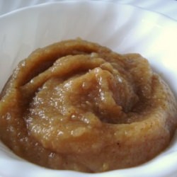 Roasted Spiced Applesauce