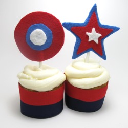 Election Day Cupcake Toppers
