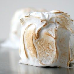 Pumpkin and Pistachio Baked Alaska