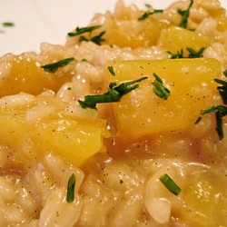Squash and Vanilla Risotto