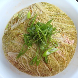 Stuffed Savoy Cabbage with Pork
