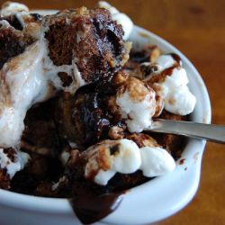 S’mores Bread Pudding