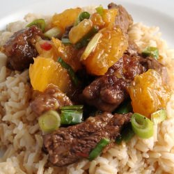 Beef and Orange Stir-Fry