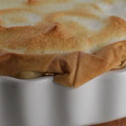 Raisin Custard Pie