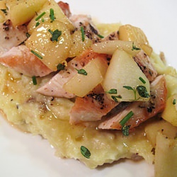 Chicken with Apples and Pears