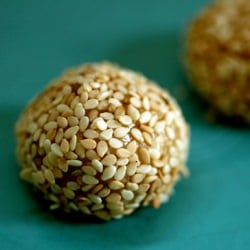Gluten Free & Vegan Sesame Truffles