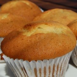 Banana Bread Made into Muffins