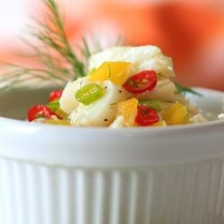 Salt Cod and Leeks