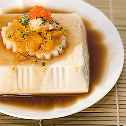 Steamed Tofu with Pumpkin