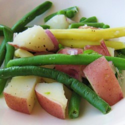 Green Potato Salad with Pesto
