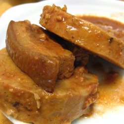 Pork Belly Sandwiched With Yam