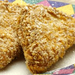 Cereal Crusted French Toast