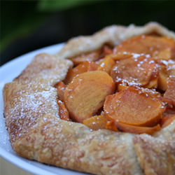 Crisp Persimmon Galette
