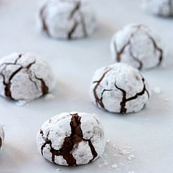 Dark Chocolate Crinkles