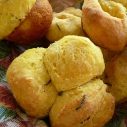 Pumpkin Sage Dinner Rolls