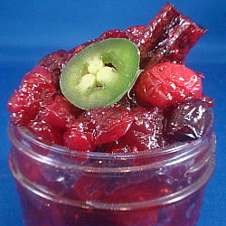Sweet and Spicy Cranberry Sauce