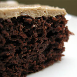 Mocha Cake with Mocha Cream Cheese