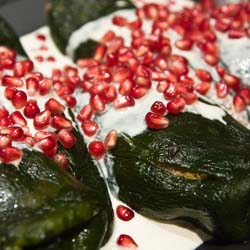 Chiles in Walnut Sauce