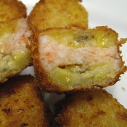 Banana Shrimp Cake