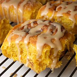 Pumpkin Cinnamon Rolls