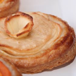 Persimmon & Apple Puff Pastry Tarts