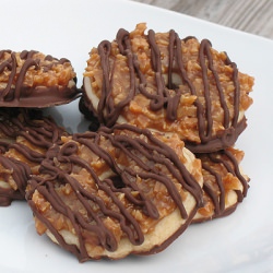 Homemade Girl Scout Cookies: Somoas