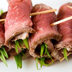 Beef Tenderloin Wraps