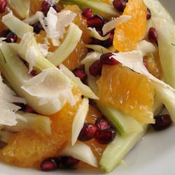 Fennel with Orange and Pomegranate