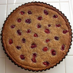 Cranberry Almond Frangipane Tart