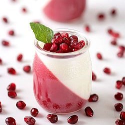 Hibiscus Tea & Yogurt Verrines