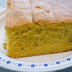 Yellow Cake with Pumpkin