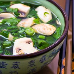 Healing Asian Soup with Ginger