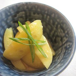 Potatoes Simmered in Miso