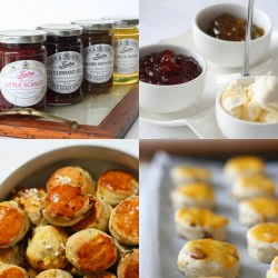 Scones Clotted Cream and Jam