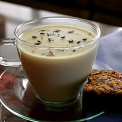 Lavender White Hot Chocolate