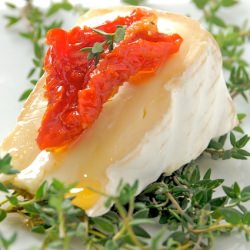 Baked Brie Dip + Sun Dried Tomatoes