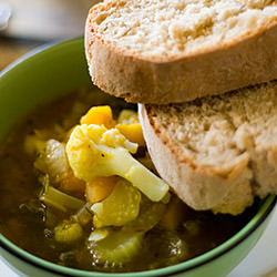 Cauliflower and Pumpkin Soup