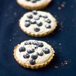 Blueberry Cream Pies