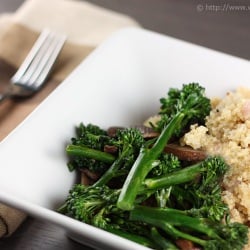Quinoa and Shrooms