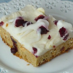 Cranberry Bliss Bars