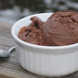 Homemade Chocolate Ice Cream