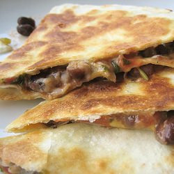 Black Bean Quesadilla