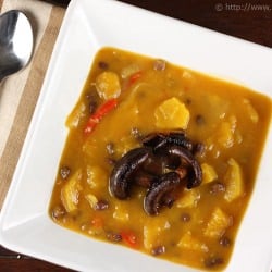Acorn Squash and Pear Soup