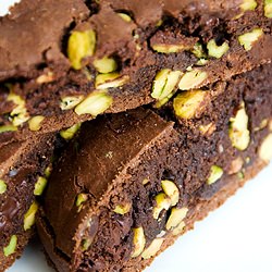 Chocolate Pistachio Biscotti