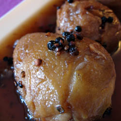 Spiced Pickled Pears