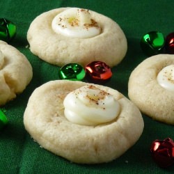 Eggnog Thumbprints